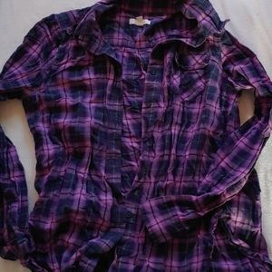 Purple flannel